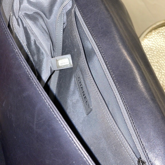 COPY - Authentic Chanel Large Quilted Caviar Boy Bag Purse - Picture 15 of 17